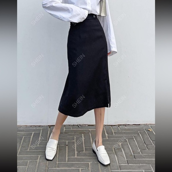 SHEIN Dresses & Skirts - Cute black office skirt